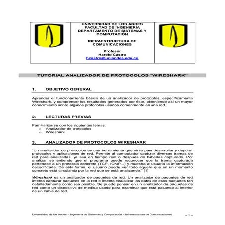 Tutorial wireshark rev_1 | PDF