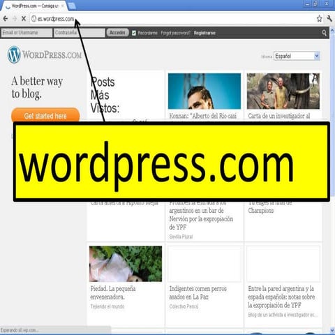 Tutorial wordpress