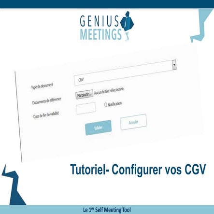 Tutoriel Coté lieu : Paramétrer ces cgv et conditions habituelles de ventes