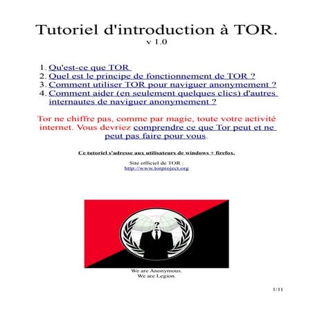 Tutoriel.tor.fr. .1.0