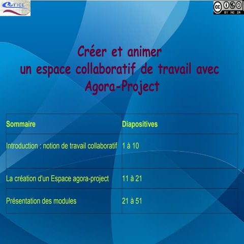Tutoriel agora project Cietice | PDF