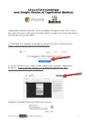 Lire un livre numérique avec Google...