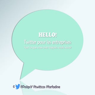 Twitter pour les entreprises