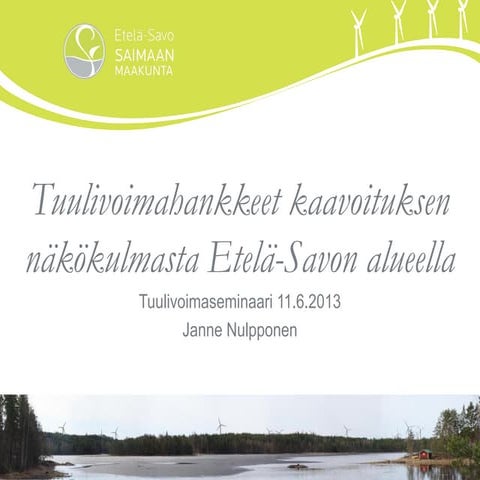 Tuulivoimahankkeen eri vaiheet_timo_rantala_rejlers | PDF