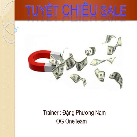 Tuyệt chiêu Sale