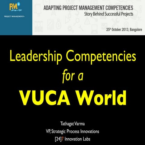 Leadership Competencies for VUCA World