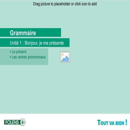 Comprehensive Guide to French Present Tense and Reflexive Verbs | PPTX