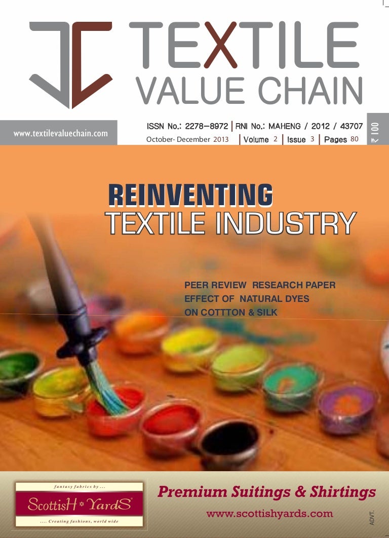 TEXTILE VALUE CHAIN OCT- DEC 2013 ISSUE