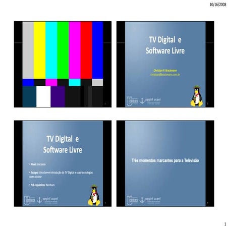 Tv Digital O Que Voce Precisa Saber | PDF