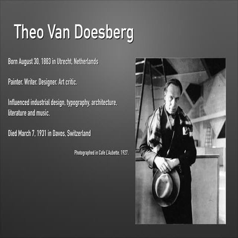 Theo van Doesburg : an art history and analysis