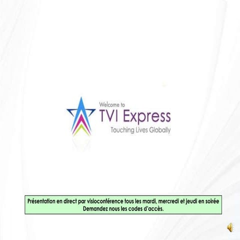 Tvi Presentation Audio