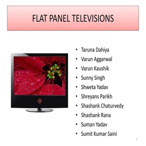 Tv Industry Presentation.Mimd