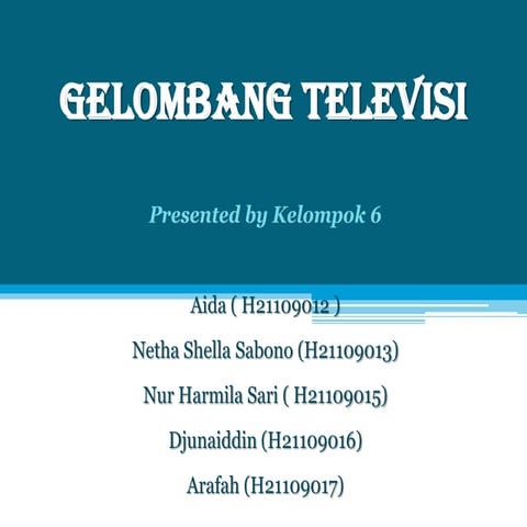Televisi