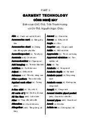 Từ vựng tiếng anh chuyên ngành may ...