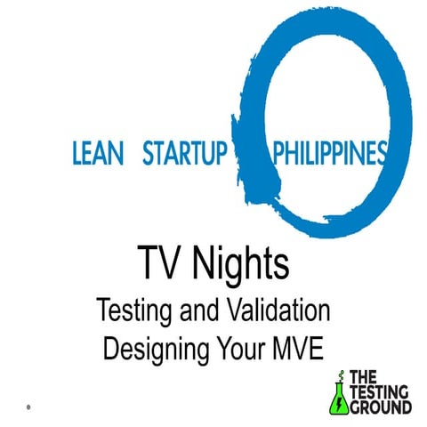 Lean Business Validation experiments | PDF