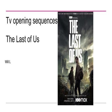 The Last of Us Opening Sequence