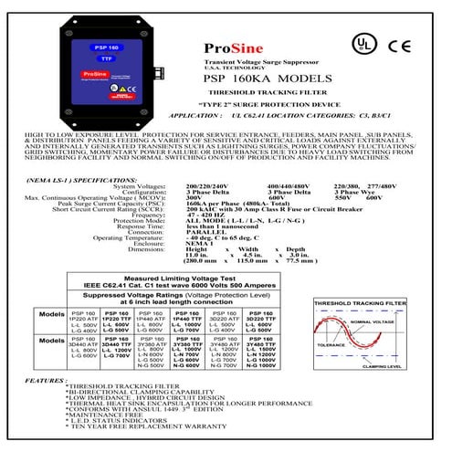 Tvss 160ka-ttf-electrical-components
