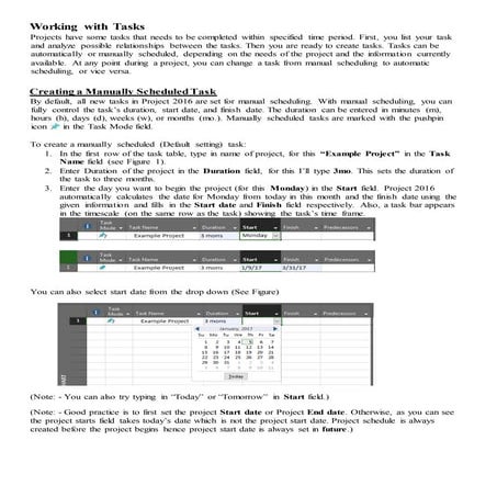 Tasks manual automatic_linking_summary_progress_microsoft_project_2016