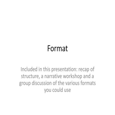 Tw4: Format