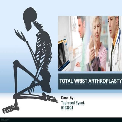 total wrist arthroplasty