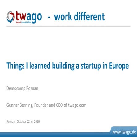 Twago democamp poznan_presentation