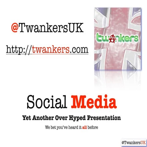 Twankers Social Media Agency Sales Pitch