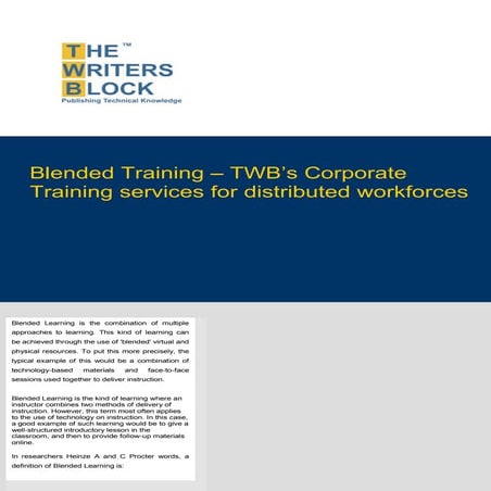 Twb position paper_blended_training