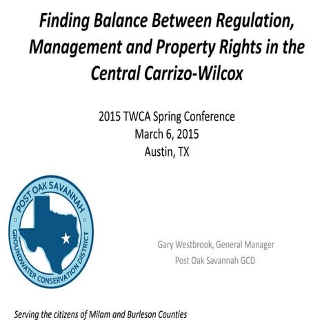 Texas Dam Safety, Warren Samuelson - TCEQ and Protecting Your Flood ...