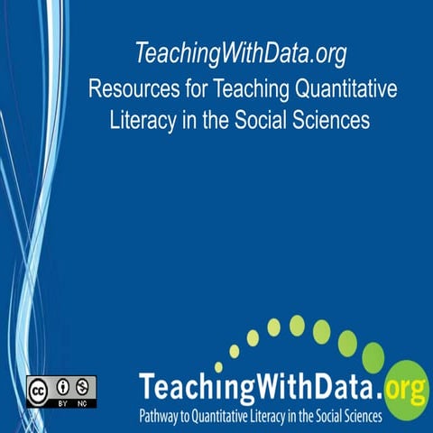 TeachingWithData.org Outreach Presentation 
