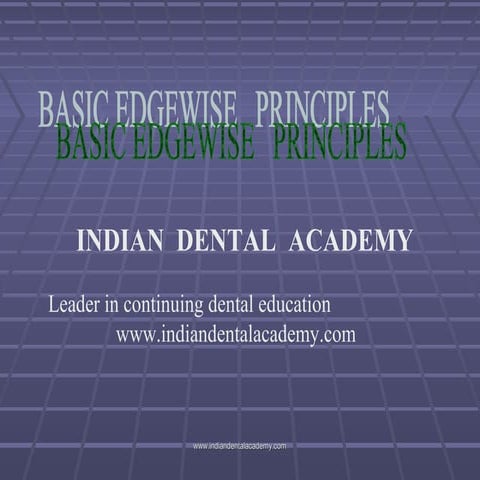 Tweed philosophy 2  /certified fixed orthodontic courses by Indian   dental a...