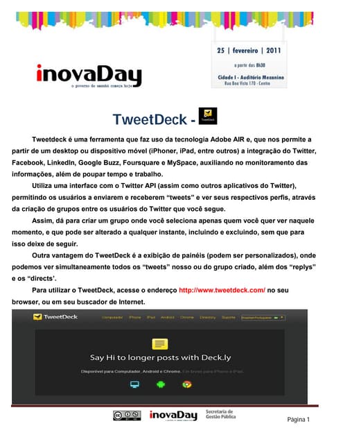 Tutorial: TweetDeck