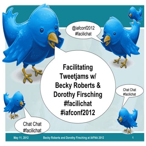 Facilitating Tweetjams - Dorothy Firsching and Becky Roberts