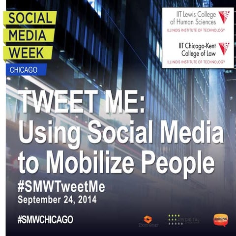 Tweet Me: Using Social Media to Mobilize People and Customers