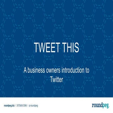 Tweet This | Social Media | Small Business