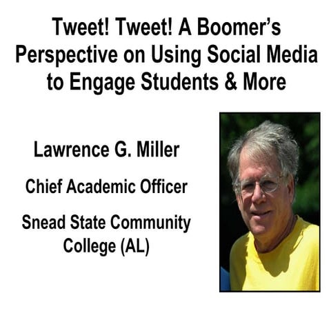 Tweet tweet for nisod