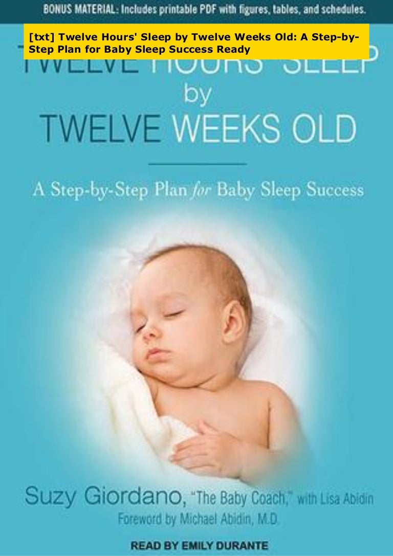 12 hours sleep by 12 weeks old