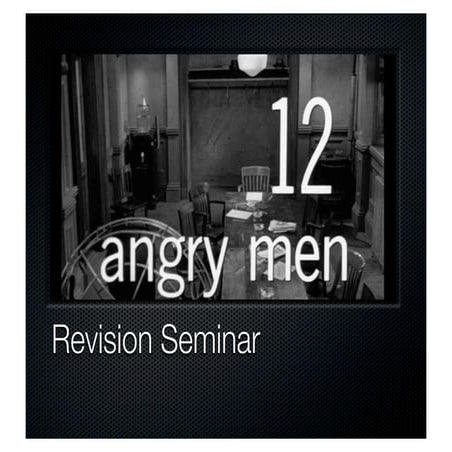Twelve Angry Men Updated