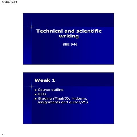 Technical writing humainities lec