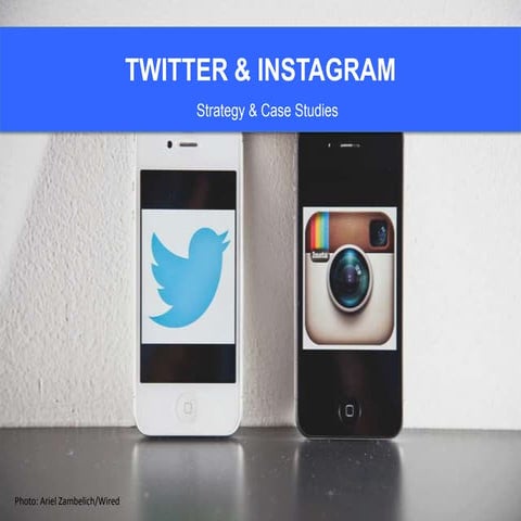Twitter & Instagram - Strategie e Case Studies