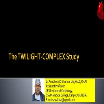 Twilight complex study