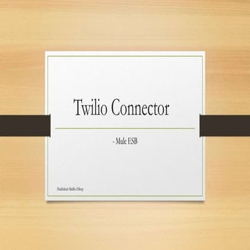 Twilio connector