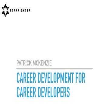 Twilio Signal 2016 Career Development for Developers
