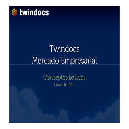 Twindocs empresas. conceptos básicos 231111