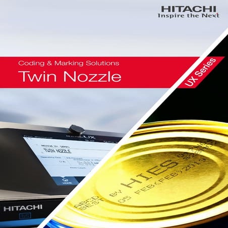 Hitachi Twin Nozzle & Double Speed For Superior Performance | PDF