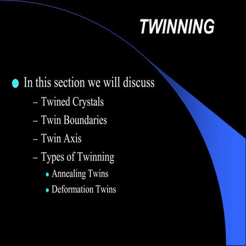 Twinning