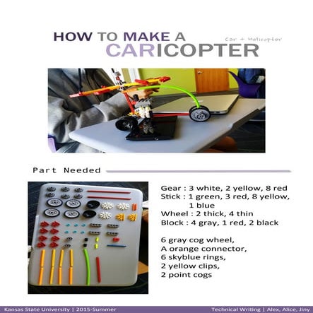 Technical instruction practice