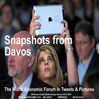 Twiplomacy - Snapshots from Davos 2014