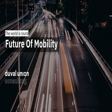 Future of Mobility