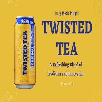 Twisted Tea - Refreshingly Bold Hard Iced Tea | PDF