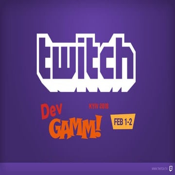"Growing your game's audience on Twitch with different but familiar content "